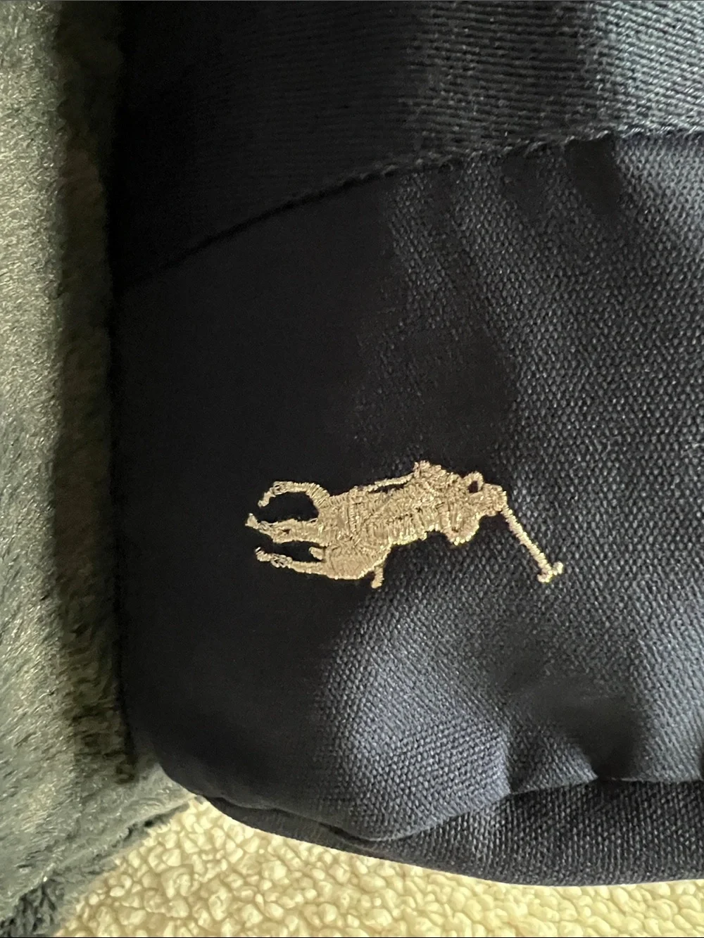 Polo Ralph Lauren Embroidered Duffel Bag.